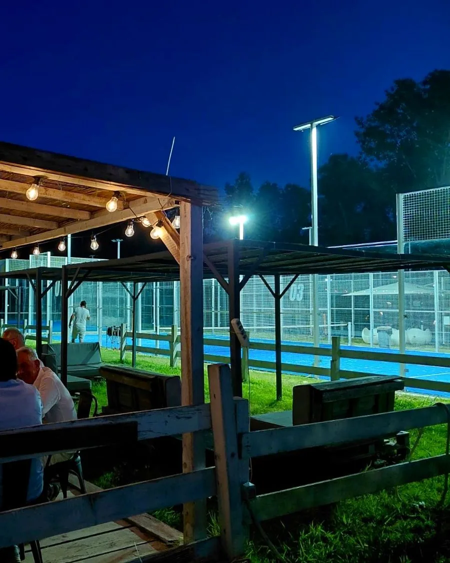 Partita di padel al Padel Club Circeo