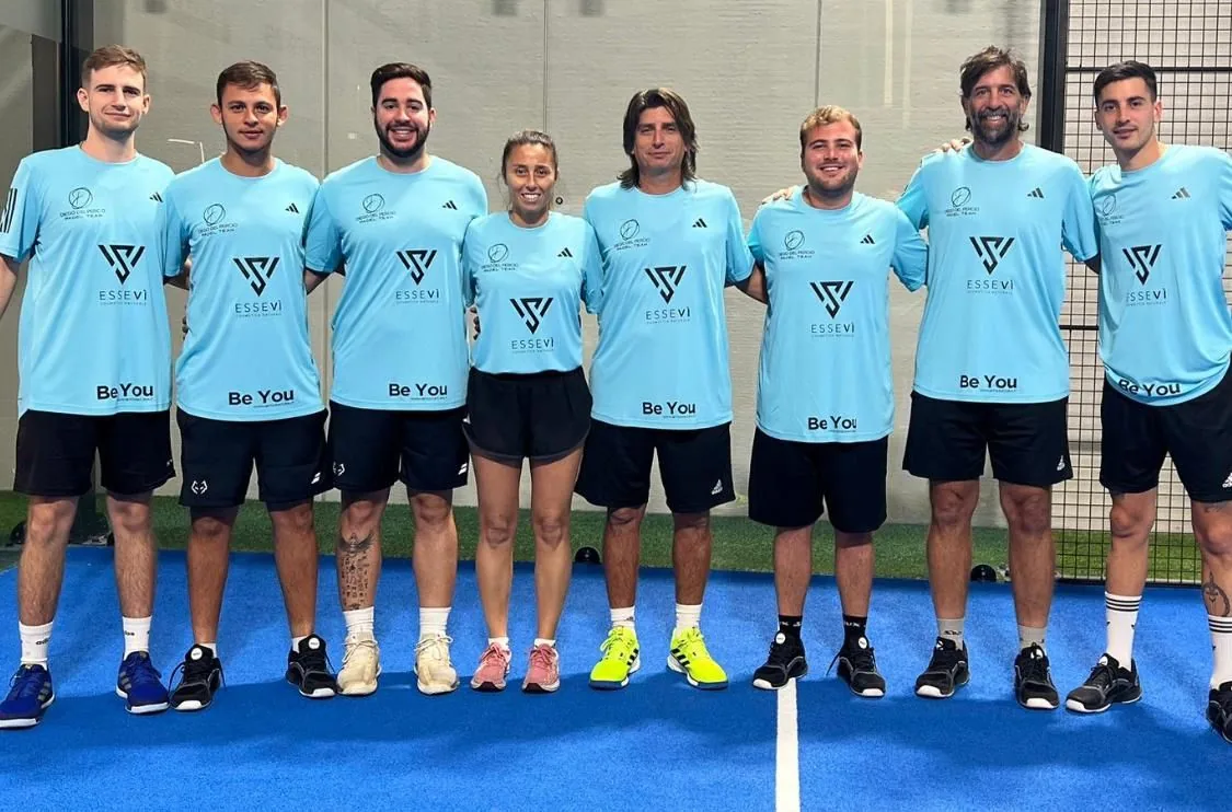 Il team del Padel Club Circeo