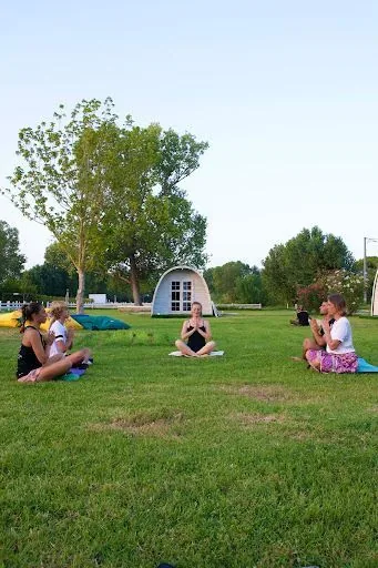Yoga all'aperto
